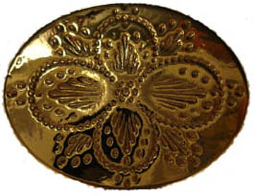 Cuff Link Flower Style
